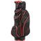 JUCAD Spirit Black/Zipper Red Cart Bag