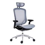 Stolička kancelárska ANTARES Kancelárska stolička BAT NET PDH plus FOOTREST šedá Z90030201