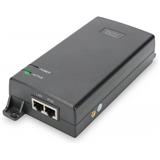 DIGITUS PoE Ultra Injector, 802.3at, 10/100/1000Mbps Output max. 48V, 60W