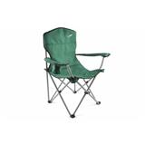DIVERO Skladacia kempingová stolička XL – zelená