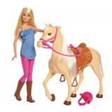 MATTEL Barbie Bábika s koňom 887961691351