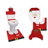 ISO Vianočný poťah na toaletu Santa Claus