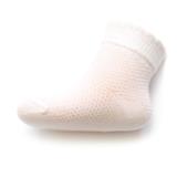 NEW BABY Dojčenské ponožky so vzorom biele