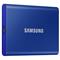 SAMSUNG Portable SSD T7 500 GB , blue MU-PC500H/WW