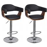 Stolička barová VIDAXL Barové stoličky 2 ks , umelá koža 241052