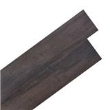 VIDAXL Samolepiace podlahové dosky z PVC 5,02 m ² , 2 mm , tmavohnedé 245177