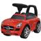 VIDAXL Červené Mercedes Benz detské autíčko na nožný pohon 80088