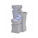 VIDAXL Interiérová fontána s LED svetlom , polyresin 244290