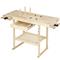 TIMBERTECH Pracovný stôl drevený , 83 cm