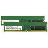 Pamäť TRANSCEND DIMM DDR4 32 GB KIT 16 GB*2 3200Mhz U-DIMM 1Rx8 2Gx8 CL22 1.2V
