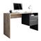 KONDELA PC stôl , dub artisan / grafit - antracit , TULIO