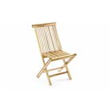 GARTHEN Skladacia stolička Gardenay z teakového dreva
