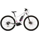 Bicykel DEMA e - bike OMEGA 29 pearl white - magenta 2021 , Veľkosť rámu S