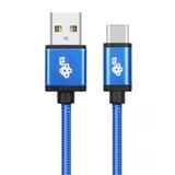 TB TOUCH USB - USB-C kabel , 2m , modrý