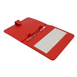 AIREN AiTab Leather Case 2 with USB Keyboard 8 " RED CZ/SK/DE/UK/US.. layout