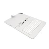 AIREN AiTab Leather Case 4 with USB Keyboard 10 " WHITE CZ/SK/DE/UK/US.. layout