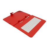 AIREN AiTab Leather Case 4 with USB Keyboard 10 " RED CZ/SK/DE/UK/US.. layout