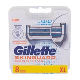 GILLETTE Skinguard Sensitive , Náhradné ostrie 8ks pre mužov