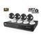 IGET HGNVK84904 - Kamerový UltraHD 4K PoE set , 8CH NVR plus 4x IP kamera , zvuk , SMART W/M/Andr/iOS