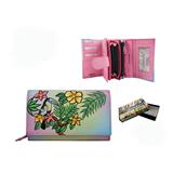 ROVICKY Peňaženka dámska kožená R-N19-ART- 04/5173 pink
