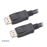 AKASA kabel DisplayPort na 8K@60Hz, v1.4, 5m AK-CBDP23-50BK