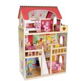 ISOTRADE Drevený domček pre bábiky Kruzzel D11252