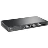 TP-LINK Switch 24-Port/1000Mbps/MAN/Rack/SFP