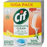 CIF ECO tablety do umývačky riadu Complete Clean All-in-1 Lemon 102 ks