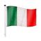 FLAGMASTER Vlajkový stožiar vrátane vlajky Taliansko - 650 cm