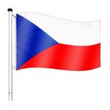 FLAGMASTER Vlajkový stožiar vrátane vlajky Česká republika - 650 cm