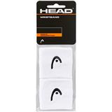 HEAD Potítka Wristband 2.5" White 2 ks