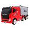 INLEA4FUN Elektrický kamión s prívesom a kontajnerom Inlea4Fun - červený