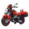 INLEA4FUN Detská elektrická motorka 1200CR SUPER MOTO - červená