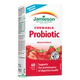 JAMIESON Probiotic Chewable Jahoda 2 Miliardy 60 tabliet
