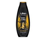 Sprchový gél LILIEN Sprchový šampón pre mužov Extreme 400 ml