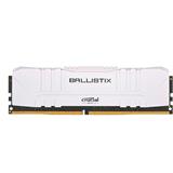 Pamäť CRUCIAL Ballistix , DDR4 , DIMM , 3600 MHz , 32 GB 2x 16 GB kit , CL16 , biela BL2K16G36C16U4W