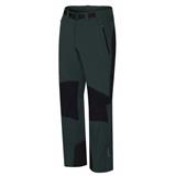 HANNAH outdoorové nohavice Garwynmenov polyester zelená / čierna mt M