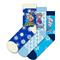 KIDS LICENSING socks Frozen girls blue size 23/26 3 pair