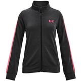 UNDER ARMOUR Mikina Rival Terry Taped FZ-BLK