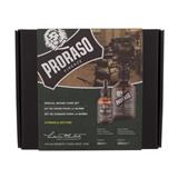 PRORASO Cypress & Vetyver Special Beard Care Set darčeková kazeta pre mužov šampón na fúzy & 200 ml plus olej & 30 ml