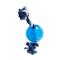 KRUUSE Hračka pes BUSTER Strong Ball s provazem sv . modrá , L