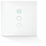 NEDIS Wi-Fi chytrý spínač / nástenný / riadiaca jednotka záclon , roliet a žalúzií / Android / iOS / Nedis SmartLife / biely