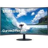 Monitor SAMSUNG T55 24 " / Prohnutý / 1920x1080 / VA / 4ms / 250 cd/m2/ DP / HDMI / D - Sub / černý