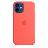 APPLE iPhone 12 mini Silicone Case with MagSafe - Pink Citrus MHKP3ZM/A
