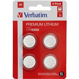 Verbatim 1x4 CR 2032 Lithium battery 49533