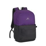 RIVACASE 5560 signal violet black 20L Laptop backpack 15.6