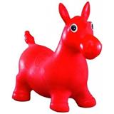 TULIMI Skákacie gumové zvieratko - Koník , červené