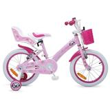 Bicykel BYOX Detský Puppy 16, ružová