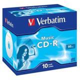 Verbatim CD - R 700 MB/80 min . AUDIO LIVE IT ! , 10ks 43365