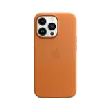 APPLE Leather Case s MagSafe pre iPhone 13 Pro - zlatohnedý MM193ZM/A